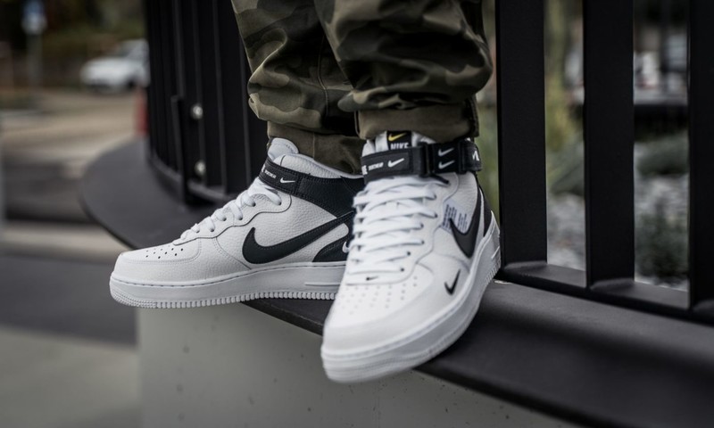 Air force cheap utility white mid